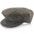 Tribeca - Walrus Hats Grey Tweed Patchwork Ivy Cap